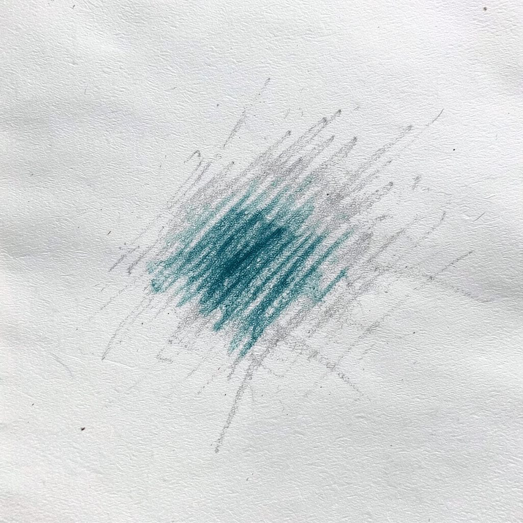 A graphite pencil sketch of a compact single-board computer with a USB modem attached, surrounded by loose network connection lines drawn in soft grey and muted teal.